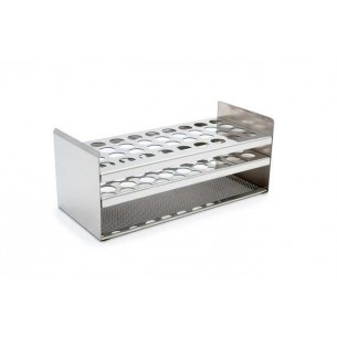 Test tube racks stainless steel for SAP, JBN, JBA and SBB baths for 16mm tubes