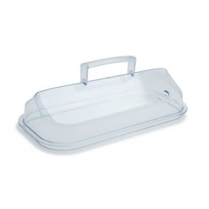 Lid gabled polycarbonate clear for SAP2S/5, JBN5, JBA5, and SBB AQUA 5 PLUS