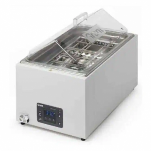 Linear shaking water bath, digital, 12L, ambient +5 to 99°C, includes clear lid and TU12 universal tray*