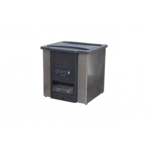 Ultrasonic bath 17.5L digital, ambient + 5 to 70°C, inc.  lid, s/s basket, SD Card, drain tubing and 1 bottle of M2 solution