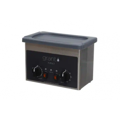 Ultrasonic bath 2.5L analogue, ambient +5 to 70°C, includes ABS lid, s.steel basket and 1 bottle of M2 solution