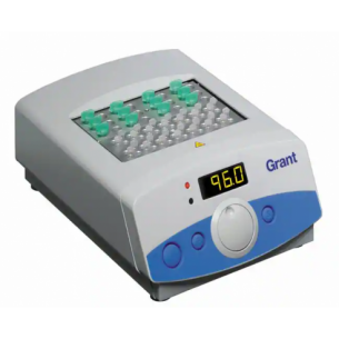 Dry block heater digital ambient +5 to 130°C holds 2 interchangeable blocks