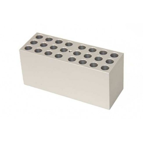 Interchangeable block for QBD & QBH for 24 x 1.5ml microcentrifuge tubes