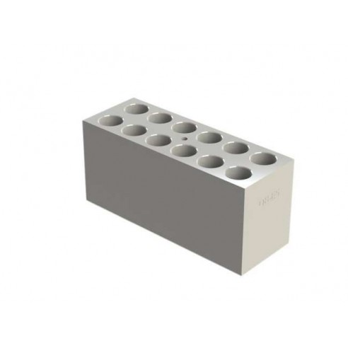 Interchangeable block for QBD & QBH for 12 x 5.0ml microcentrifuge tubes