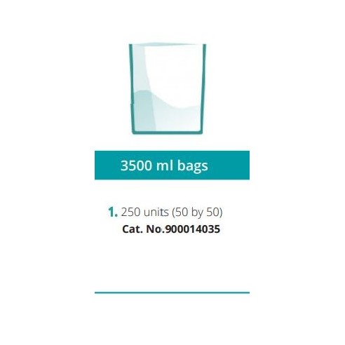 CONSUMABLES 3500 ml bags  COMPACT  250 irradiated packed 50 by 50