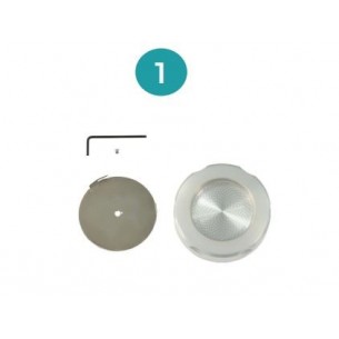 SPIN AIR - Air Sampler  OPTIONAL ACCESSORIES  Set for 90 mm Petri dishes aluminium