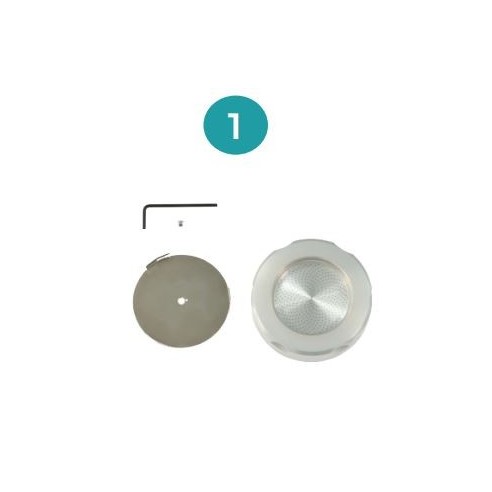 SPIN AIR - Air Sampler  OPTIONAL ACCESSORIES  Set for 90 mm Petri dishes aluminium