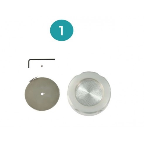 SPIN AIR - Air Sampler  OPTIONAL ACCESSORIES  Set for 90 mm Petri dishes inox