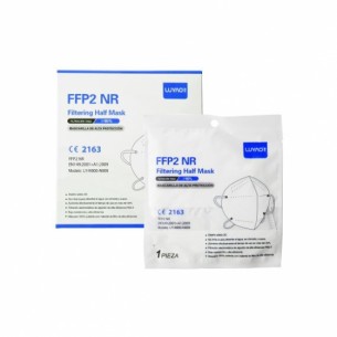 Mascarillas FFP2 con certificado europeo CE (embolsadas individualmente - caja de 10 unidades)