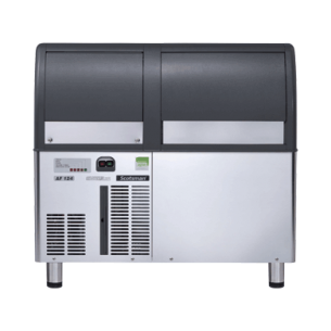 Fabricador compacto de hielo TRITURADO con cabina incorporada. TRITURADO 25% agua residual Aire Producción día(kg) 120Kg