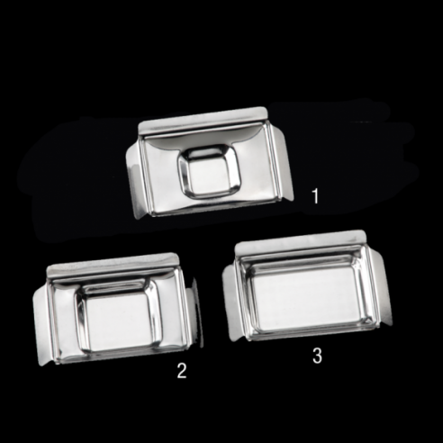 MOLDE INOX CASSETTES 15X15X7MM  10uds