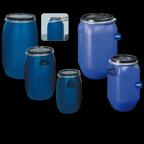 BIDON AZUL 30 LITROS PE  1uds