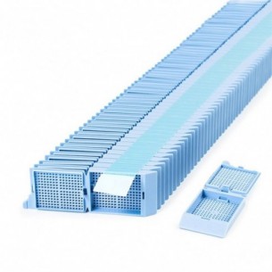 MANGA 75 CASSETTE BIOPSIA AZUL  750uds