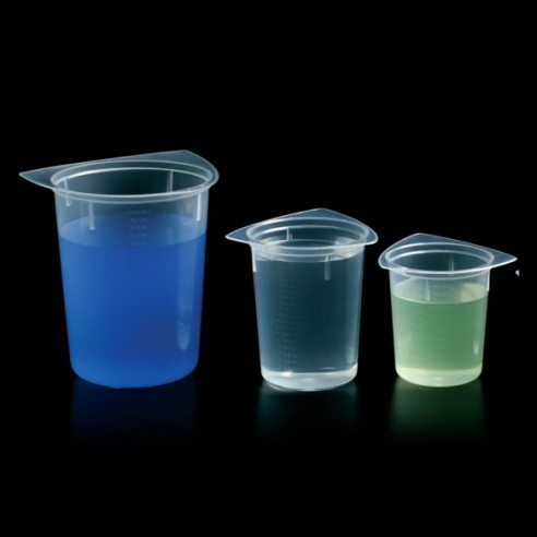 VASO DE TRES PICOS 100ML PP  25uds