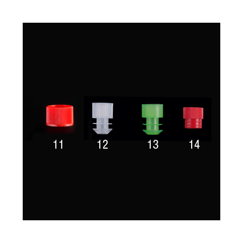 TAPON TUBO 10ML ROJO  1000uds
