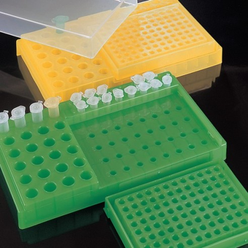 GRADILLA PCR AMARILLA  5uds