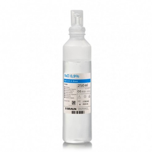 NACL 0,9% B.BRAUN          EL 250ML WEST