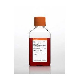 500 mL DMEM (Dulbeco's Modification of Eagle's Medium) with 4.5 g/L glucose, without L-glutamine, sodium pyruvate