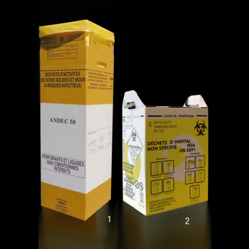 CONT CARTON PARA RESIDUOS 50L  10uds