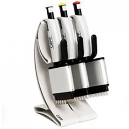 Pipette stand for up to 5 Capp mechanical pipettes, all models
