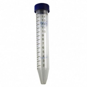 BluCapp centrifuge tubes 15mL, bulk, pre-sterile, 20x25 pcs.