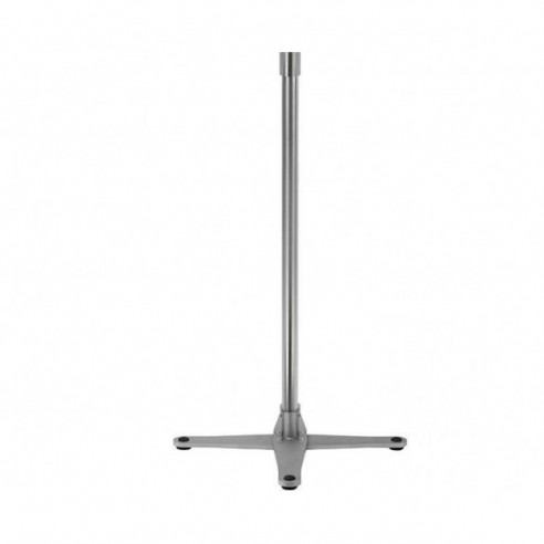 CS-1 S Base soporte acero inoxidable con columna inoxidable