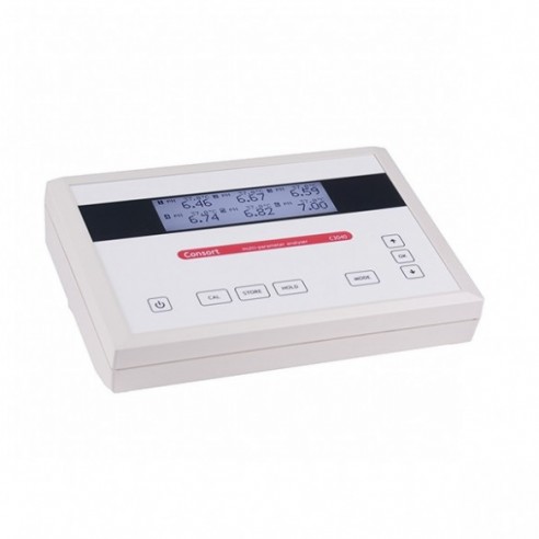 6 CHANNEL PH/EC/TDS/SAL/RES/ION/O2/ORP METER