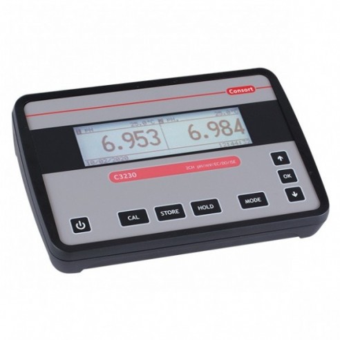 2 CHANNEL PH/EC/TDS/SAL/RES/O2/ORP METER