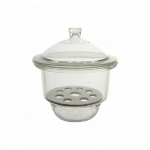 Desecador con tapa de bola y placa porcelana, 210 mm, LBG N