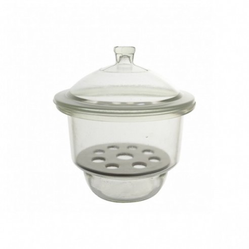 Desecador con tapa de bola y placa porcelana, 210 mm, LBG N