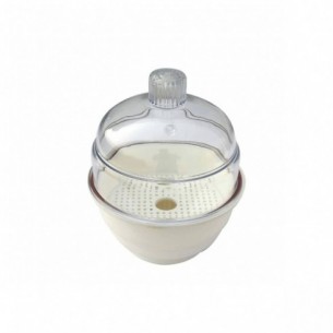 Desecador con tapa de bola de plástico, PC-PP, Ø 250 mm