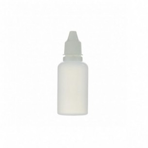 Frasco cuentagotas LDPE con tapón blanco y punta dosificadora, 8 ml, 50 uds.