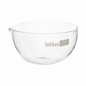 Cápsula de evaporación fondo plano, 600 ml, LBG 3.3, 2 uds