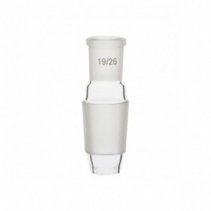 Adaptador 14/23 (hembra) a 19/26 (macho), LBG 3.3