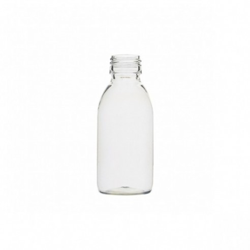 Frasco de PET transparente boca PP28, 500 ml, 90 ud
