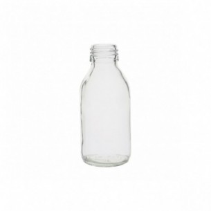 Frasco de vidrio boca estrecha, PP28, 60 ml, 127 uds