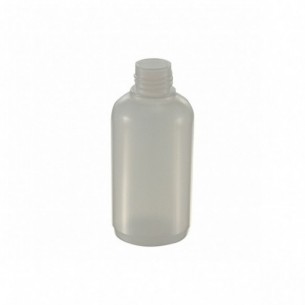 Frasco de PE baja densidad cuello estrecho, D17, 125 ml, 10 uds