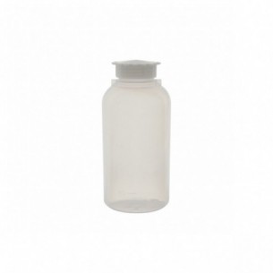 Frasco redondo graduado con tapón estrella, LDPE,  500 ml, 120 uds