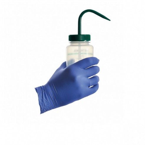 Guantes desechables de nitrilo 'Sensitive', No estériles, Sin polvo, talla XL (9-10), 100 uds