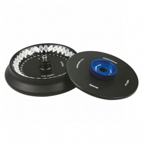 Rotor de aluminio para 24 tubos de 2ml/1.5ml, para modelo D3024