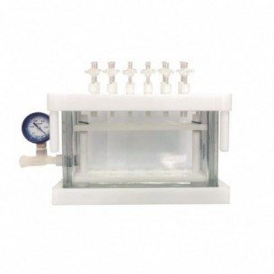 Colector de vació para Extracción en Fase Sólilda SPE de 12 posiciones