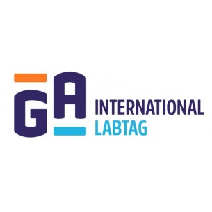 Permanent Cryo-LazrTAG™- Cryogenic Labels for Laser Printers (US Letter Size) PATENTED    1.125" x 0.94" + 0.44" / 28.6mm x 